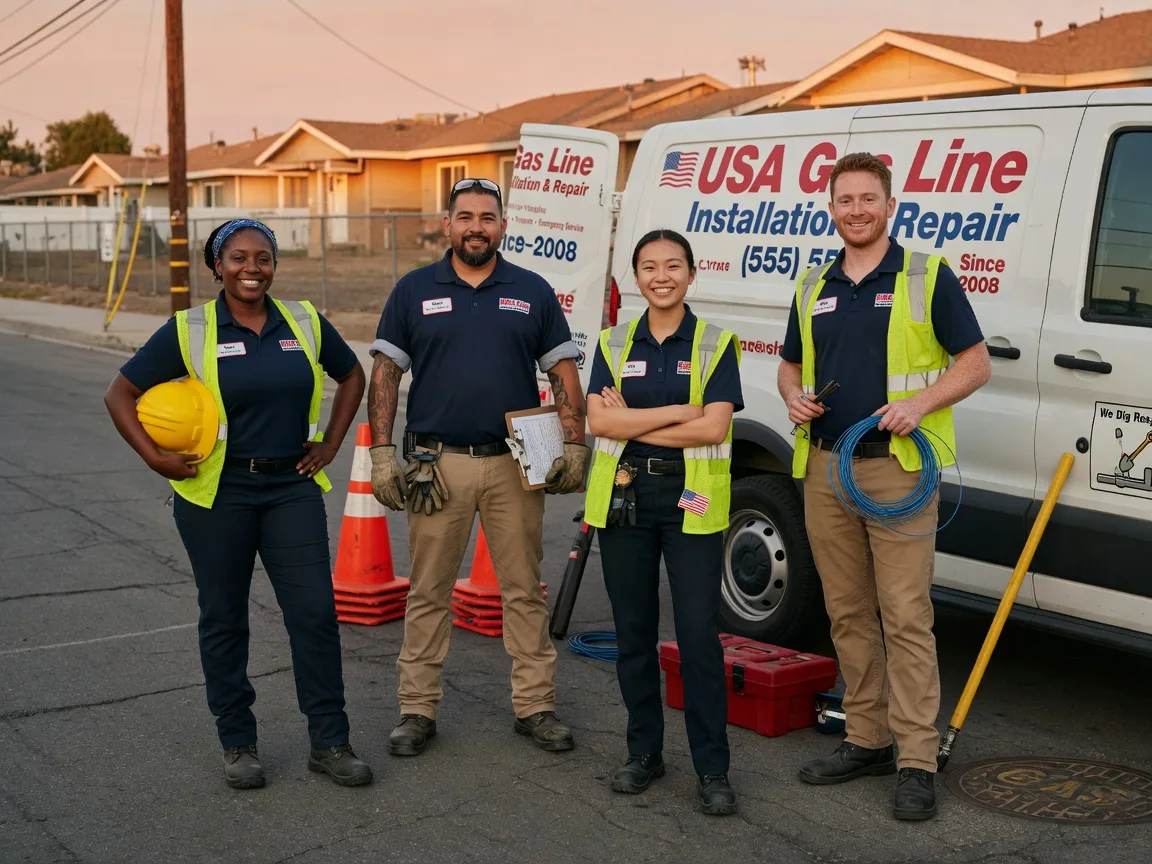 Gas Line Installation company in Gridley, CA
